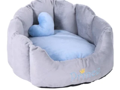Cama estilo príncipe para mascotas pequeñas