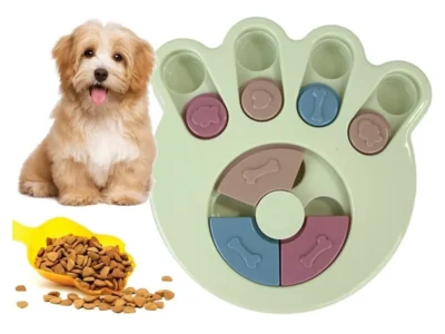 Comedero interactivo para perros, rompecabezas para mascotas
