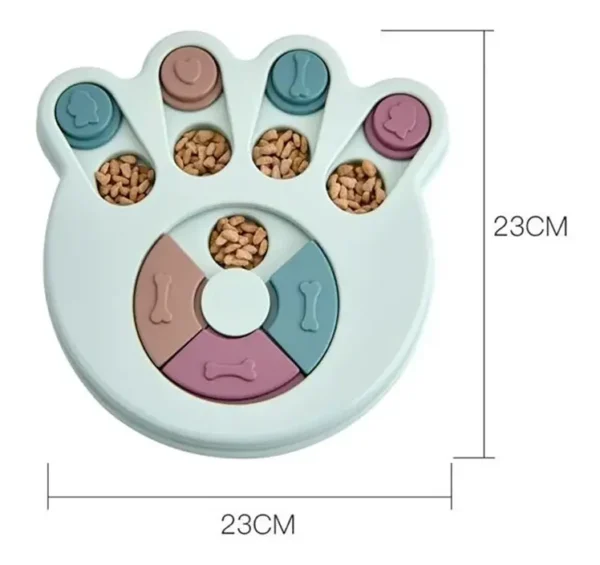 Comedero interactivo para perros, rompecabezas para mascotas