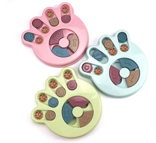 Comedero interactivo para perros, rompecabezas para mascotas