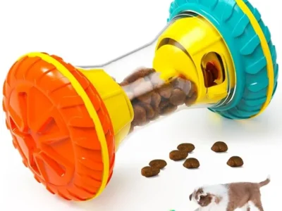 dispensador Juguete Dispensador de Premios Interactivo - Rodillo para Perros y Gatos