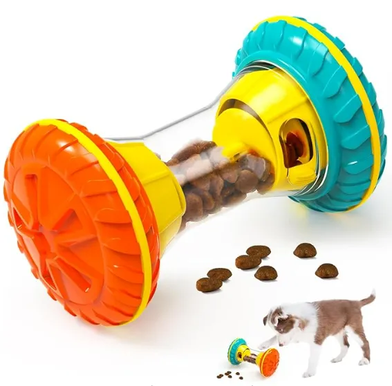 dispensador Juguete Dispensador de Premios Interactivo - Rodillo para Perros y Gatos