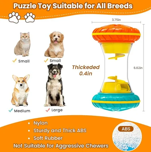 dispensador2 Juguete Dispensador de Premios Interactivo - Rodillo para Perros y Gatos