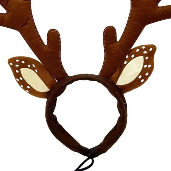 Accesorio de reno navideño para mascotas
