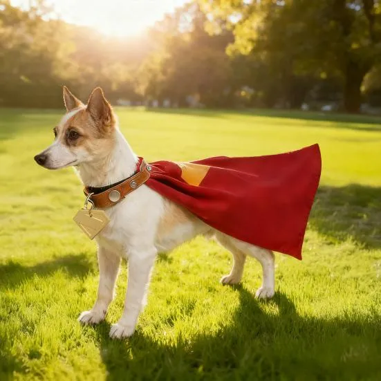 Disfraz de superhéroe para mascotas
