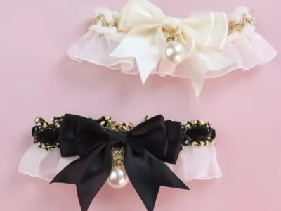 Collar elegante para mascotas